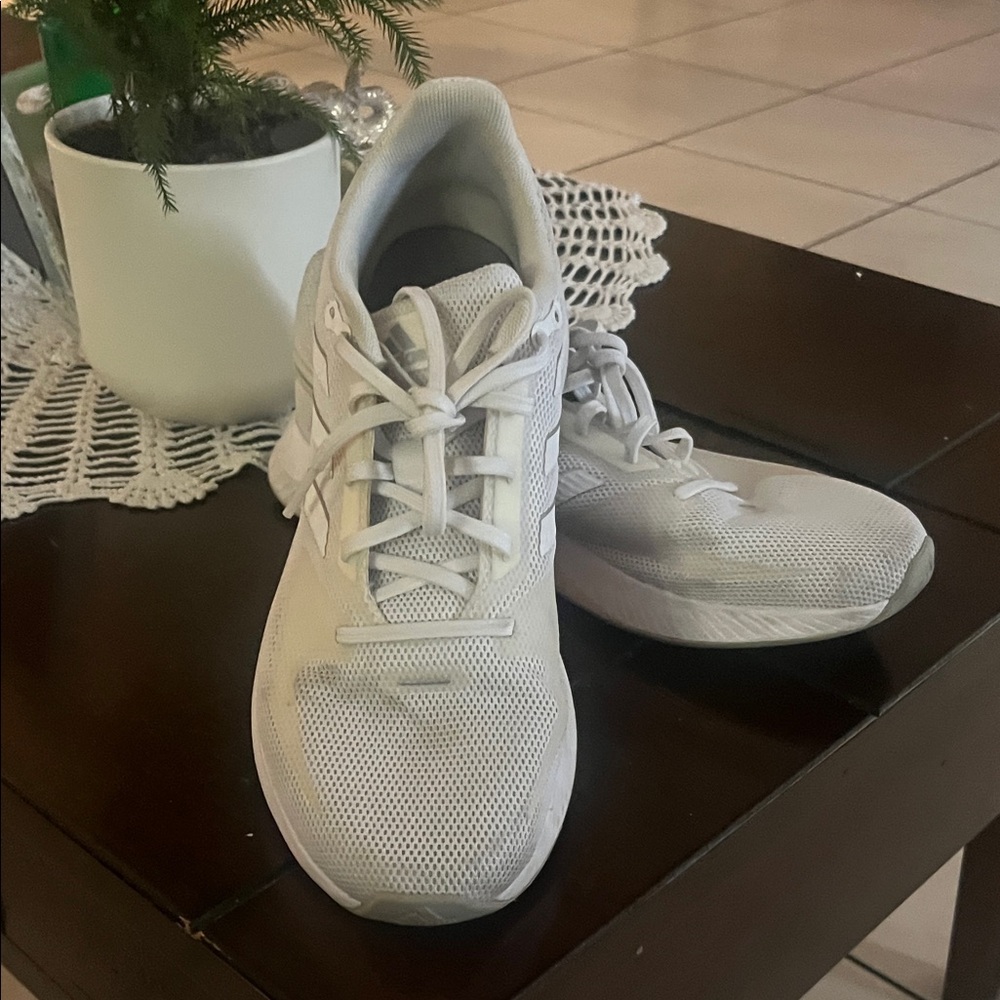 adidas Women's White Athletic Shoes